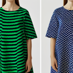 Here are two image prompts for Stable Diffusion XL based on your description of Marimekko: